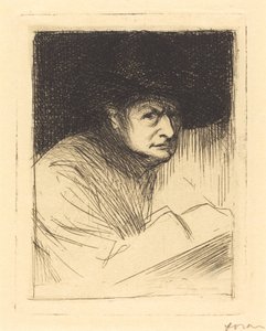 自画像 作： Jean Louis Forain