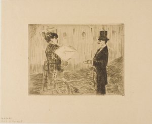 ブーケ 作： Jean Louis Forain