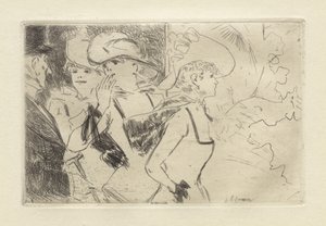 フォリー・ベルジェール 作： Jean Louis Forain