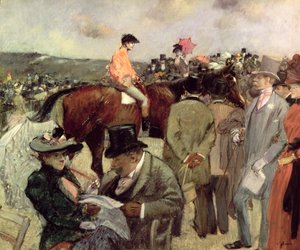 競馬、1890年頃 作： Jean Louis Forain