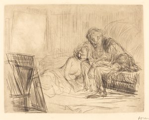 モデルズレスト（一皿目） 作： Jean Louis Forain
