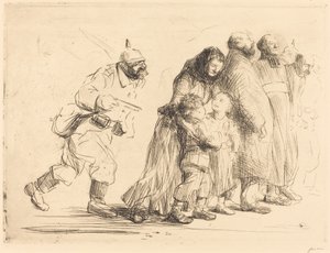 The Notables (大皿) 作： Jean Louis Forain