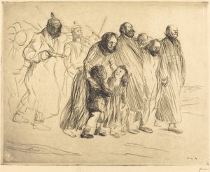 The Notables (小皿) 作： Jean Louis Forain