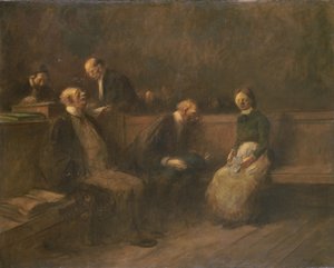 嘆願書、1906 年。 作： Jean Louis Forain