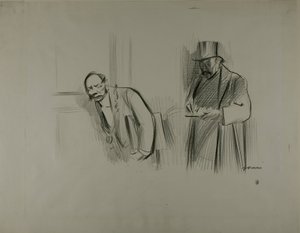 レポーター 作： Jean Louis Forain