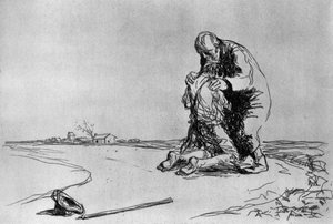 放蕩息子の帰還、1925年。 作： Jean Louis Forain