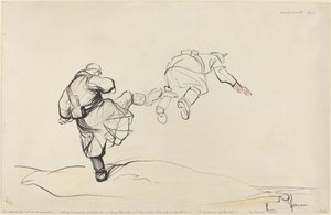 ドゥオモン砦の奪取 作： Jean Louis Forain