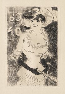 ウォーカー、1880-86。 作： Jean Louis Forain