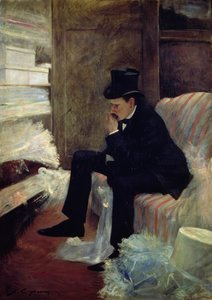 寡婦 作： Jean Louis Forain