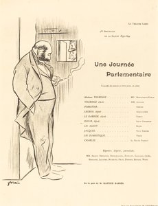 議会の日 作： Jean Louis Forain