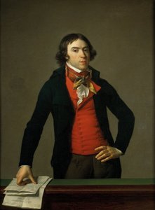 ベルトラン・バレール・ド・ヴィウザック（1755-1841）の肖像画、フランス革命の政治家、イギリスのスパイ