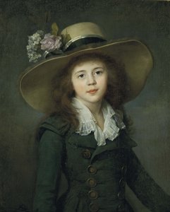 男爵夫人エリザベスアレクサンドロフナストロガノヴァ1779〜1818年、1780年代初頭。 作： Jean Louis Voille