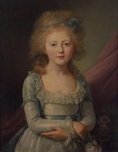 ロシアの大公爵エレナパブロフナ1784-1803年、メクレンブルク-シュヴェリーン大公爵夫人、1792年 作： Jean Louis Voille