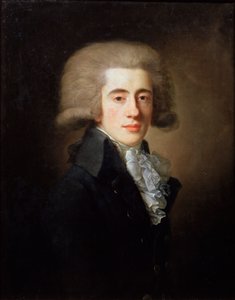 副首相ニキータパニンの肖像、1770年から1837年、1792年。 作： Jean Louis Voille