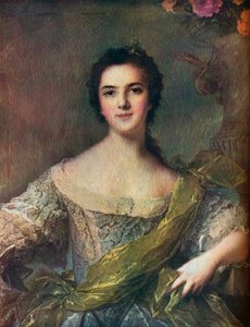 マダムヴィクトワール、1748 作： Jean Marc Nattier