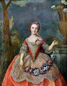 ボジョレー夫人、18世紀1910年。 作： Jean Marc Nattier