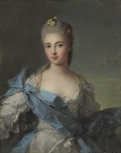 ロシュフーコールド公爵夫人の肖像 作： Jean Marc Nattier