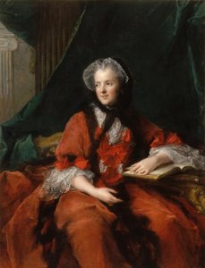 フランスの女王1703-1768のマリーレズシンスカの肖像 作： Jean Marc Nattier