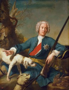 アレクサンドル・クラキン王子の肖像1697-1749、1728 作： Jean Marc Nattier