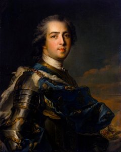 ルイ 15 世の肖像、1710 ～ 1774 年、1745 年。 作： Jean Marc Nattier