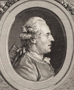 ヴァイオリン奏者で作曲家のジャン・ジョセフ・カサネア・ド・モンドンヴィルの肖像（1711～1772年）。 作： Jean Marie Delatre