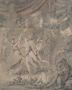 バッカナーレ、1767年 作： Jean Michel Moreau