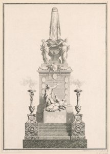 カタファルケ 作： Jean Michel Moreau le Jeune