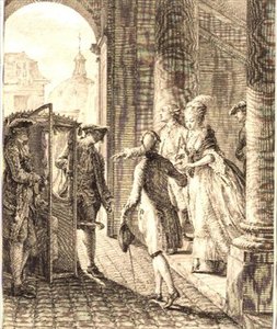 注意事項 作： Jean Michel the Younger (after) Moreau