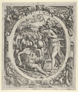 アドニスの死、1535-55。 作： Jean Mignon