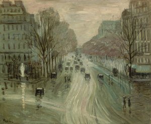 雪のパリ 作： Jean Misceslas Peske