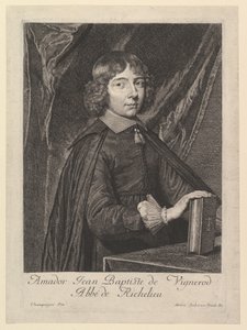 Amador Jean-Baptiste de Vignerod, Abbe de Richelieu. 作： Jean Morin