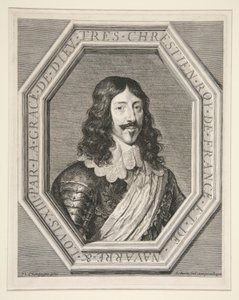 フランス王ルイ13世（1601年～1643年） 作： Jean Morin