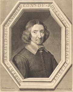 アルノー・ダンディリー 作： Jean Morin after Philippe de Champaigne