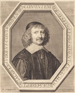 ジャック・トゥブフ 作： Jean Morin after Philippe de Champaigne