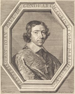 ジャン・フランソワ・ポール・ド・ゴンディ 作： Jean Morin after Philippe de Champaigne