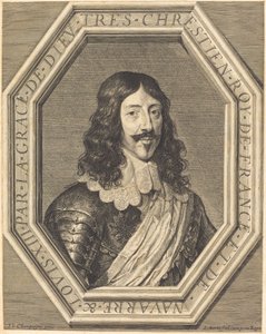 ルイ13世 作： Jean Morin after Philippe de Champaigne