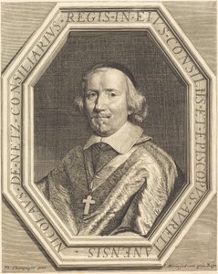ニコラ・デ・ネッツ 作： Jean Morin after Philippe de Champaigne