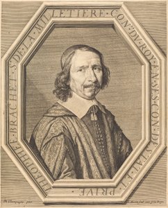テオフィル・ブラシェ・ド・ラ・ミレティエール 作： Jean Morin after Philippe de Champaigne