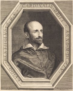 グイド・ベンティヴォーリオ枢機卿 作： Jean Morin, after Sir Anthony van Dyck
