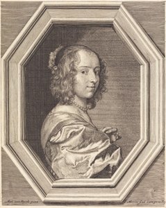 マルグリットレモン 作： Jean Morin after Sir Anthony van Dyck