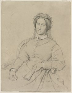 Madame Hippolyte Flandrin Aimée Ancelot, 1869年。
