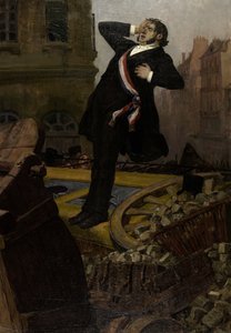 1851 年 12 月 3 日、1902 年 12 月 3 日、副アルフォンス・ボーダンの死。 作： Jean Paul Laurens
