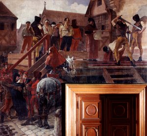ジャン・デスマルテスの死刑、1383年19世紀から20世紀 作： Jean Paul Laurens