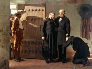 マクシミリアンの最後の瞬間、1882