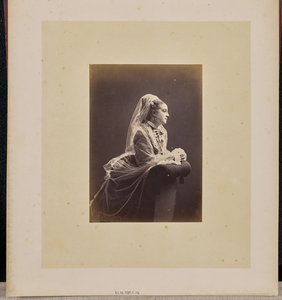 [女性の肖像］ 作： Jean Pierre Bertrand Eugène Pégot Ogier