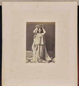 [女性の肖像］ 作： Jean Pierre Bertrand Eugène Pégot Ogier