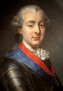 ペンティーヴル公爵ルイ・ジャン・マリー・ド・ブルボン（1725-1793）の肖像（大提督、メセネ）。ジャン・ピエール・フランク（1774-1860）による絵画、油彩・キャンバス