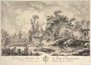 風景、1759。 作： Jean Pierre Houel