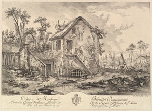 風景、1759。 作： Jean Pierre Houel