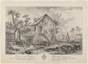 農場 作： Jean Pierre Louis Laurent Hoüel after François Boucher